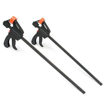 18in Quick Grip Ratcheting Bar Clamp (set of 2)