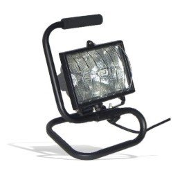 500 Watts Work Light Black