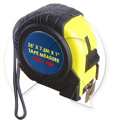 25ft Tape Measure Sae Mm 6 Pack
