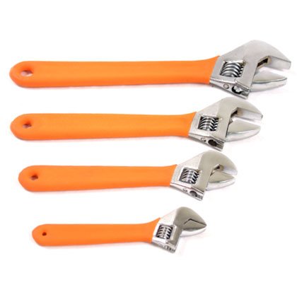 4 Pcs Adjustable Wrench