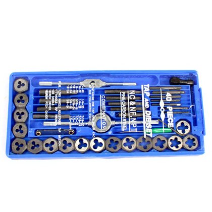 40 Pcs Tap & Die Set (sae)