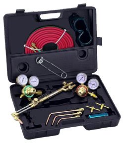 Harris Type Oxygen Acetylene Gas Cutting & Welding Torch Kit