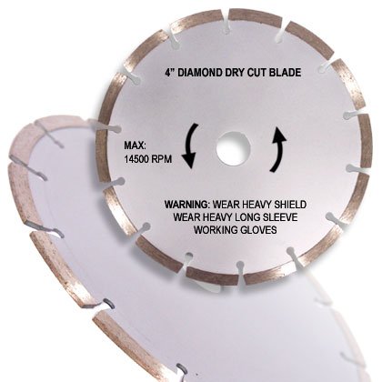 4" Diamond Dry Cutting Blade