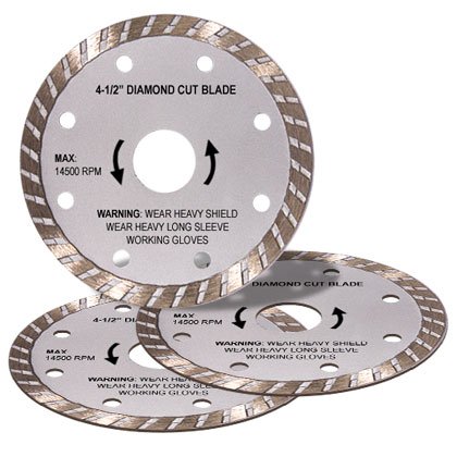 4-1 Half Inch Diamond Blade Set of 3