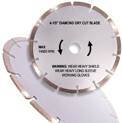 4-1 Half Inch Diamond Dry Cutting Blade