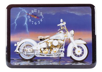 American Classic Motorcycle Clock NEW NIB