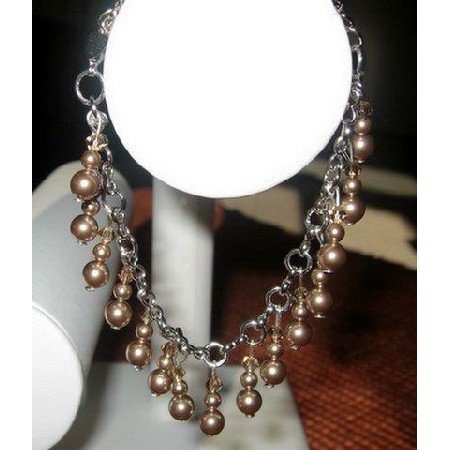 TB204 Created w/ romance in mind this is Stunning Bracelet