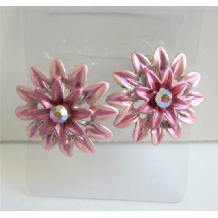 GC100 Beautiful Flower Hair Clip Sophisticate Girls Hair Accessory