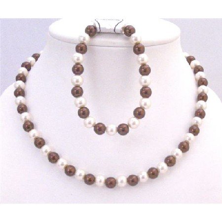 NS705 Necklace Bracelet Flower Girl Jewelry Wedding Bridemaids Under $10 Wedding Jewelry Set