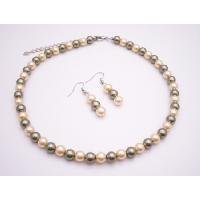 NS899 Sophisticate Pearls Jewelry Pistachu & Daffodil Prom All Typle Jewelry Set