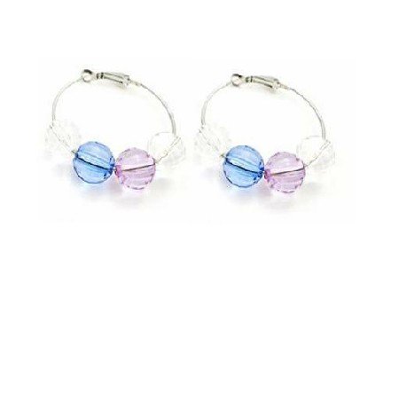 UER432 Girl Friend Gift Round Beads Soothing Color Jewelry