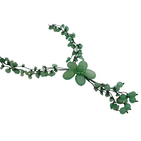 N933 Quality Jewelry Guaranteed Low Prices Green Jade Necklace Gift