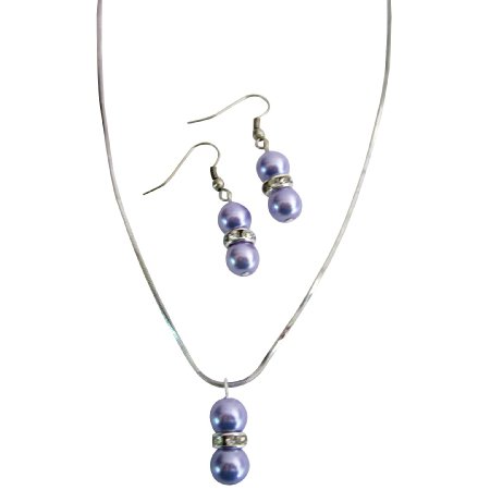 NS1058 Personalized Your Own Wedding In Your Color Beautiful Lilac Jewelry