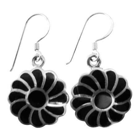 SER083 Gorgeous Gift Buy Sterling Silver Flower Earrings