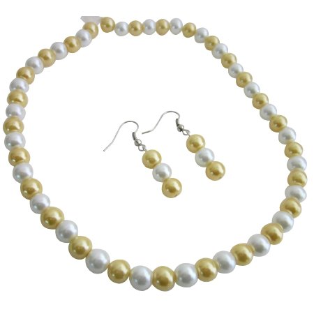 Affordable Inexpensive Nice Quality Jewerly Bright Gold & White