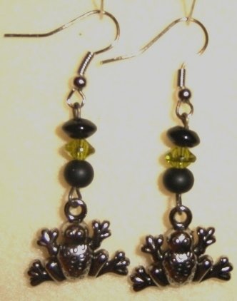 Frog Earrings