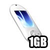 Pearl Z MP4 Player 1.8 inch LCD Display 1GB - White