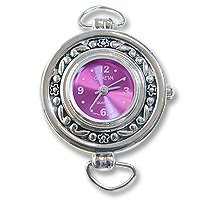 Watch Face - Round Purple Face with Loop
