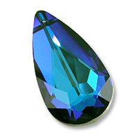 Multi-Color Teardrop 6100 24x12mm Bermuda Blue