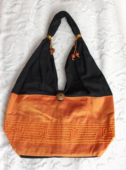 Eilati Purse, Handbag, Mandarin Silk, Accessory (medium)