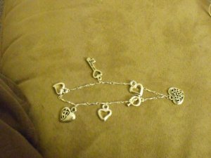 Heart Charm Bracelet