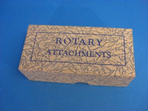 Vintage Antique Greist Rotary Sewing Attachment Box UP-1