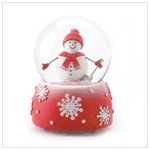 PERFECTLY PLAID SNOWGLOBE