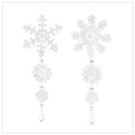 CROCHET SHOWFLAKE ORNAMENTS