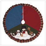 SNOWMAN TREE SKIRT