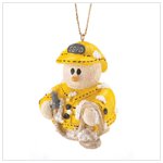 SNOWBERRY CUTIES FIREMAN ORNAMENT