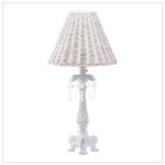 CRYSTAL-ACCENTED COLUMN LALMP