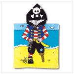 NEW!! PIRATE HOODED BEACH TOWEL