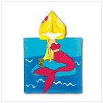 NEW!!! MERMAID HOODED BEACH TOWEL
