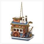 NEW RIVERBOAT QUEEN BIRDHOUSE