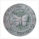 BUTTERFLY WELCOME PLAQUE