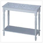 CARVED-TOP TABLE