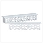 FLEUR-DE-LIS SHELF SET