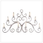 GRACEFUL SWIRL WALL CANDELABRA
