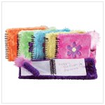 FUN FUZZY NOTEBOOK AND PEN SET