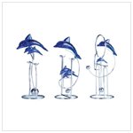 SWINGING DOLPHIN SCULPTURES