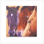 HORSE ON CANVAS ART