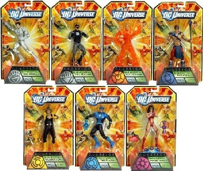 DC Universe Wave 17 Anti-Monitor Set of 7 Instock Now Ready to Ship