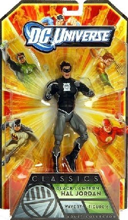 DC UNIVERSE WAVE 17 BLACK LANTERN HAL JORDAN FIGURE