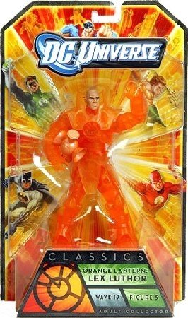 DC UNIVERSE WAVE 17 ORANGE LANTERN LEX LUTHOR FIGURE