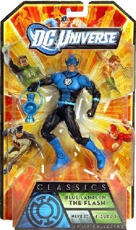 DC UNIVERSE WAVE 17 BLUE LANTERN THE FLASH FIGURE