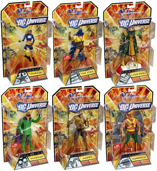 DC Universe Wave 19 STRIPE Series Set of 6 In hand Ready to Ship
