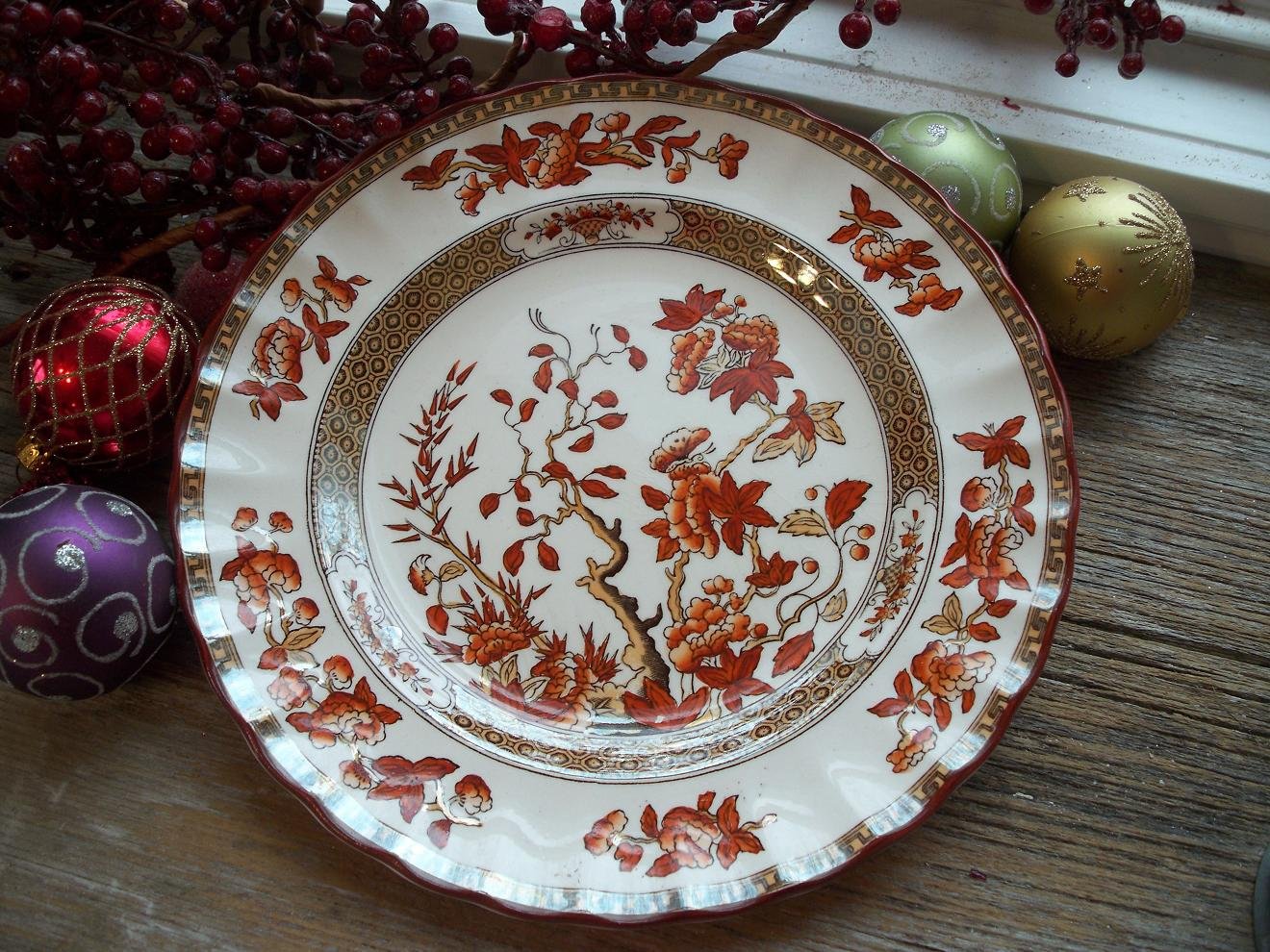 Spode Copeland INDIAN TREE 7-3/4" Salad Plate (Old Backstamp)