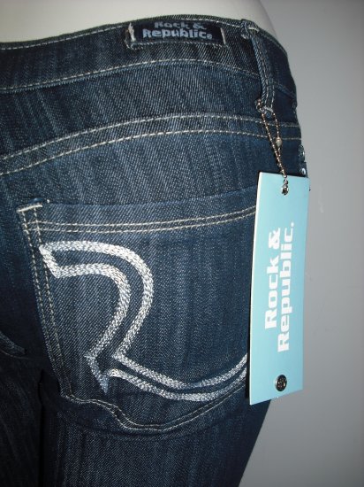 Rock & Republic Straight Leg Jeans NWT Sz. 27 R10-3