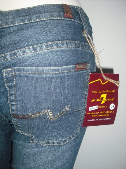 NWT Seven 7 For All Mankind Jeans Sz. 28 R10-7