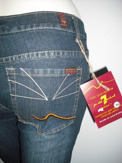NWT Seven 7 For All Mankind Jeans Sz. 30 R10-2